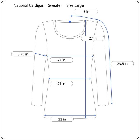 Vintage Cardigan Sweater Women’s Large Cream Crochet Details Acrylic Cottagecore - Picture 3 of 10